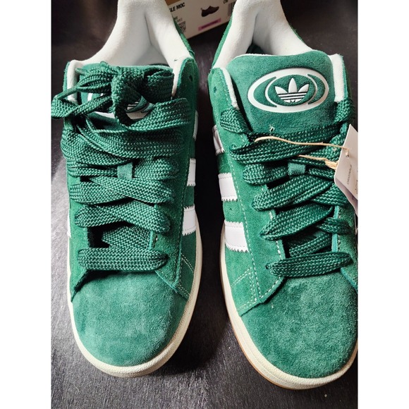 adidas Other - Adidas Campus 00s Originals Size 9.5 Green/cloud White Big Strings NWT